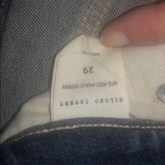 BUCKLE JEANS “Gilded Intent” mid-rise ankle skinny - Picture 4 of 5